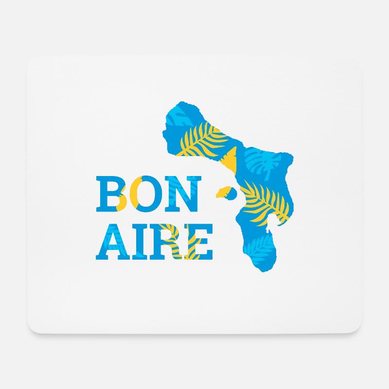 Bonaire Kralendijk Ferien urlaub insel Niederlande - Mousepad (Querformat) - Weiß