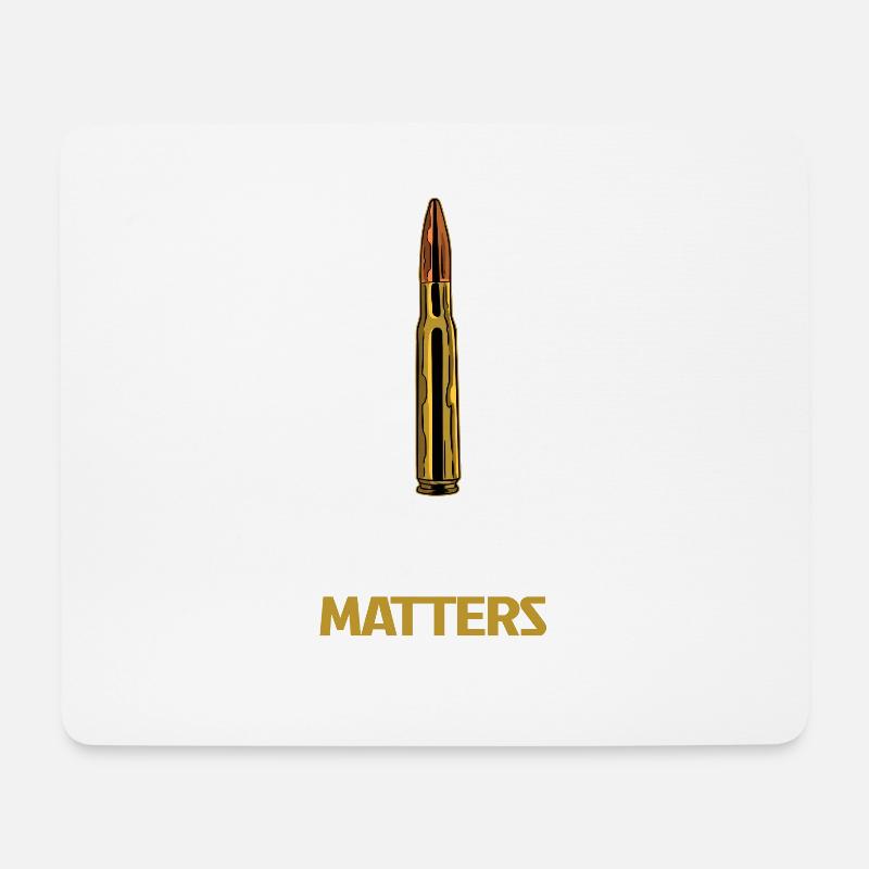 Caliber Endurance Motif - Mouse Pad (horizontal) - white
