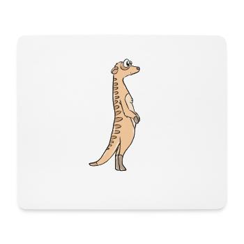 suricates - Tapis de souris (format paysage) - blanc - Devant