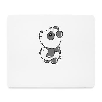 Panda - Mousepad (Querformat) - Weiß - Vorne