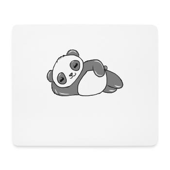 Panda - Mousepad (Querformat) - Weiß - Vorne