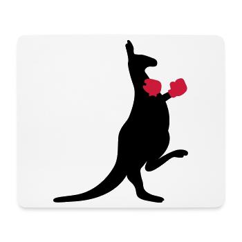 kangaroo - Mouse Pad (horizontal) - white - Front