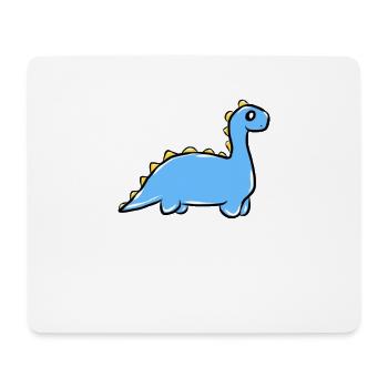 dinosaure - Tapis de souris (format paysage) - blanc - Devant