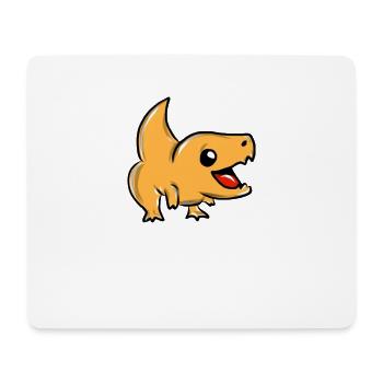 dinosaure - Tapis de souris (format paysage) - blanc - Devant