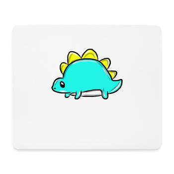 dinosaure - Tapis de souris (format paysage) - blanc - Devant