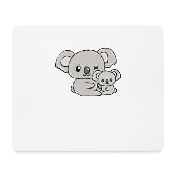 Koala bear - Mouse Pad (horizontal) - white - Front