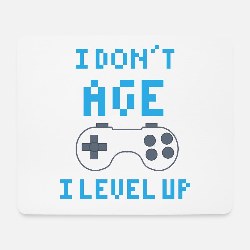 Gaming - Mousepad (Querformat) - Weiß