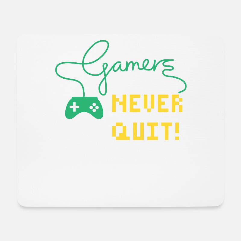 Gamer - Mouse Pad (horizontal) - white