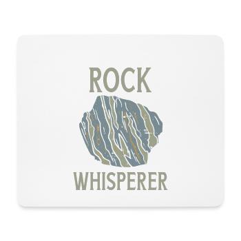 Geologist Geology Rocks - Mouse Pad (horizontal) - white - Front