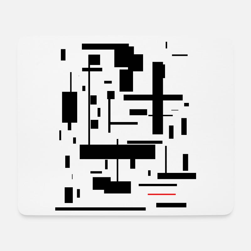 Kunst - Mousepad (Querformat) - Weiß