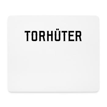 Torhüter – Statement für Goalkeeper mit Stil - Mousepad (Querformat) - Weiß - Vorne