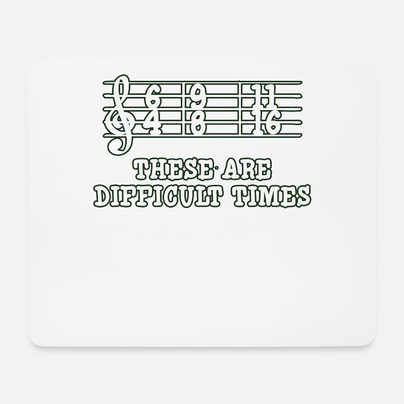 Klassische Musik - Mousepad (Querformat) - Weiß