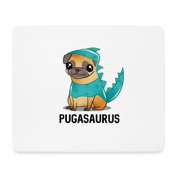 Mops-Dinosaurier-Kostüm Kawaii Cartoon - Mousepad (Querformat) - Weiß - Vorne