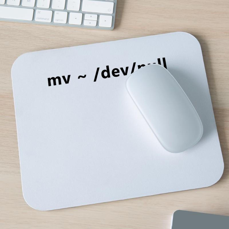 Funny Linux Admin Dangerous Linux Commands Mouse Pad (horizontal)