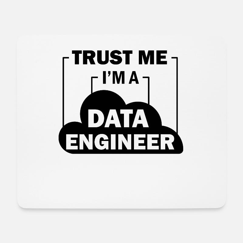 Data Engineer Data Science - Mousepad (Querformat) - Weiß