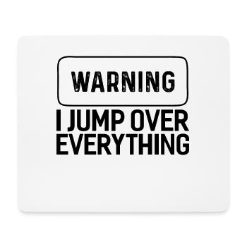 Parkour Free Running - Mouse Pad (horizontal) - white - Front