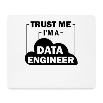 Data Engineer Data Science - Mousepad (Querformat) - Weiß - Vorne