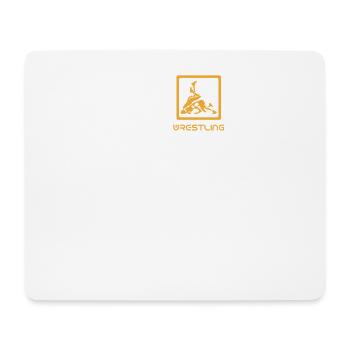 Wrestling Lifestyle: Eat Sleep Wrestling Repeat - Mouse Pad (horizontal) - white - Front