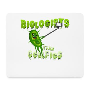 Biologen Zellen Selfie - Mousepad (Querformat) - Weiß - Vorne