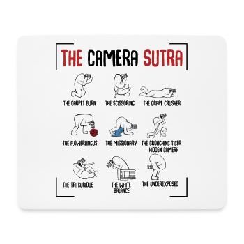 The Sutra Comic Panels Kunstwerk - Mousepad (Querformat) - Weiß - Vorne
