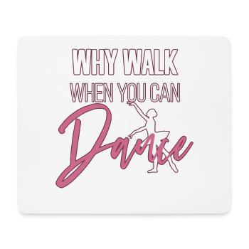 Ballerina - Mouse Pad (horizontal) - white - Front