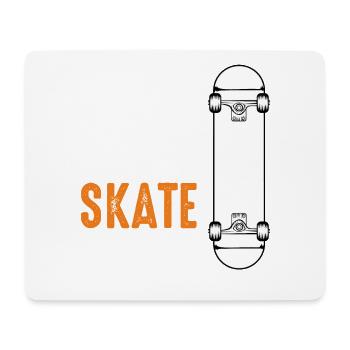 Eat Sleep Skate Repeat - Mousepad (Querformat) - Weiß - Vorne