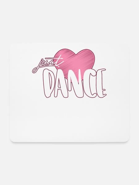 Tanzen - Mousepad (Querformat) - Weiß