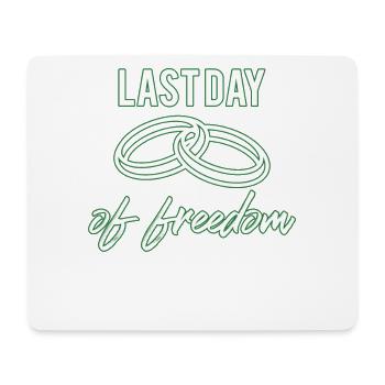 Junggesellenabschied - Mousepad (Querformat) - Weiß - Vorne