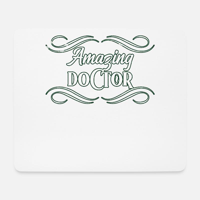 Arzt - Mousepad (Querformat) - Weiß