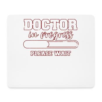 médecin - Tapis de souris (format paysage) - blanc - Devant
