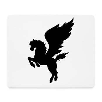 Pegasus Winged Horse Greek Mythology - Mouse Pad (horizontal) - white - Front