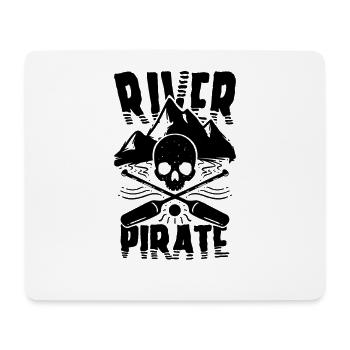 kayak - Tapis de souris (format paysage) - blanc - Devant