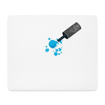 Nailed It Farbexplosion - Mousepad (Querformat) - Weiß - Vorne