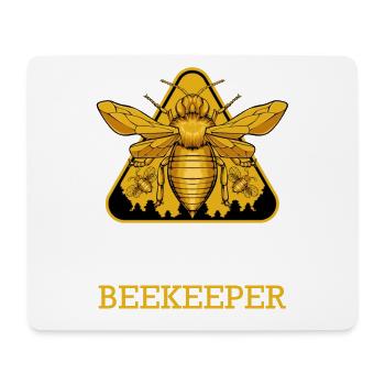 Beekeeper Beekeeper Bee Guard - Mouse Pad (horizontal) - white - Front