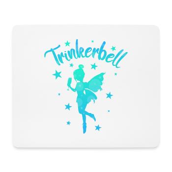 Trinkerbell JGA Junggesellinnenabschied Braut Fee - Mousepad (Querformat) - Weiß - Vorne