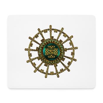Wonderful elegant Celtic landmark - Mouse Pad (horizontal) - white - Front