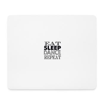 Tanz Tanzen Tänzer Geschenk - Mousepad (Querformat) - Weiß - Vorne