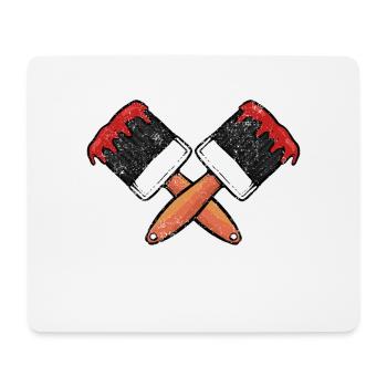 Painter Brushes - Mouse Pad (horizontal) - white - Front