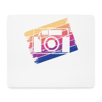 Camera Photographer Photography - Mouse Pad (horizontal) - white - Front