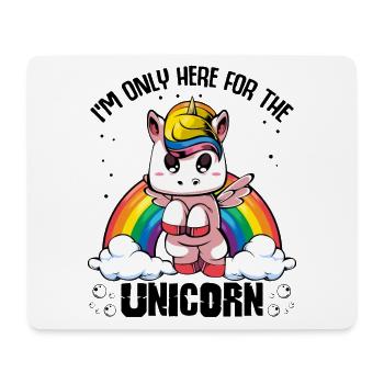 Rainbow Unicorn Cloud Magic - Mouse Pad (horizontal) - white - Front