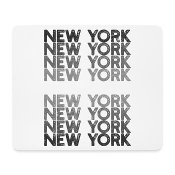 New York - Mousepad (Querformat) - Weiß - Vorne