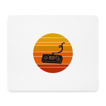 Gaming Gamer - Mousepad (Querformat) - Weiß - Vorne