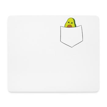 Avocado In The Pocket Vegan Food Avocado In Pocket - Mouse Pad (horizontal) - white - Front