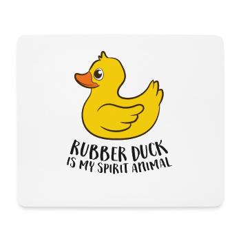 Gummienten Sind Meine Lieblingstiere - Mousepad (Querformat) - Weiß - Vorne
