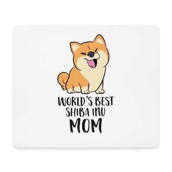 World's Best Shiba Inu Mom Dog Shiba Mom - Mouse Pad (horizontal) - white - Front