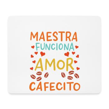 Spanischlehrerin Maestra - Mousepad (Querformat) - Weiß - Vorne