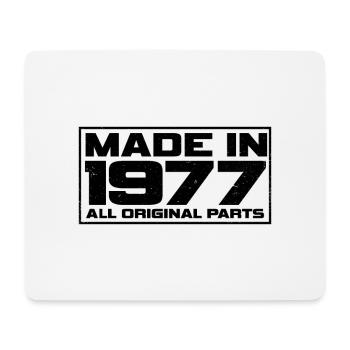 1977 - Mouse Pad (horizontal) - white - Front