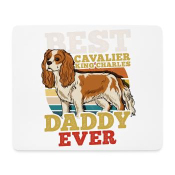 Cavalier King Charles - Mousepad (Querformat) - Weiß - Vorne