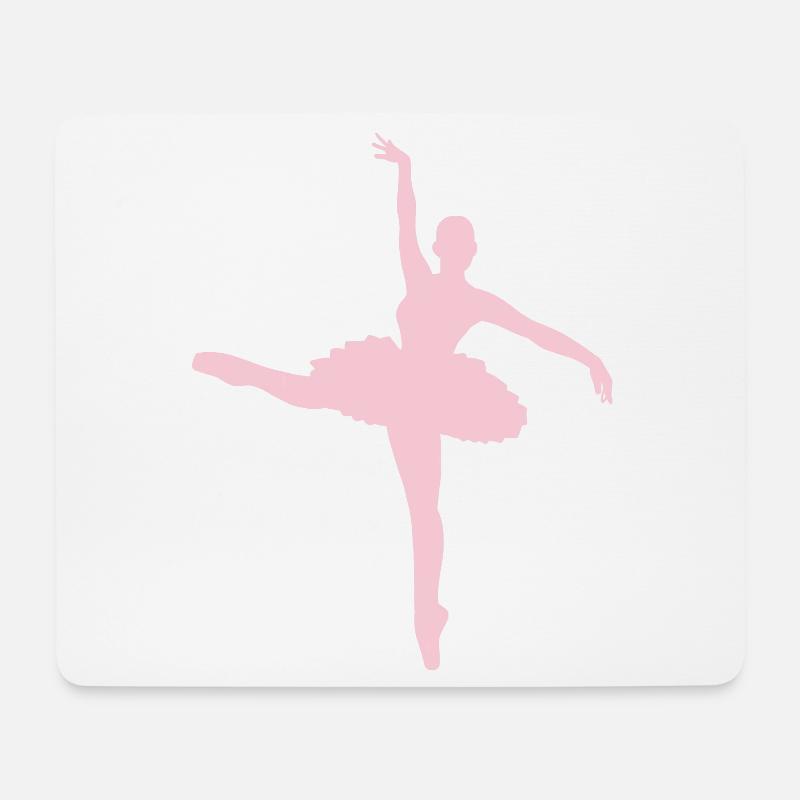 Ballett Balletttanzen Ballerina - Mousepad (Querformat) - Weiß
