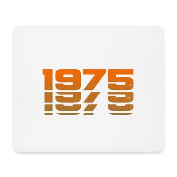 1975 vintage year of birth - Mouse Pad (horizontal) - white - Front